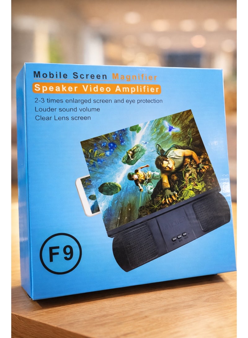 Mobile Phone Screen Amplifier F9-speaker video amplifier - Image 5