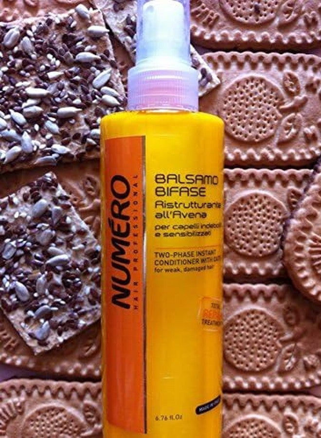 Brelil Numero Instant Two-Phase Oatmeal Hair Conditioner 200 ml./6.7 fl.oz. - Image 4