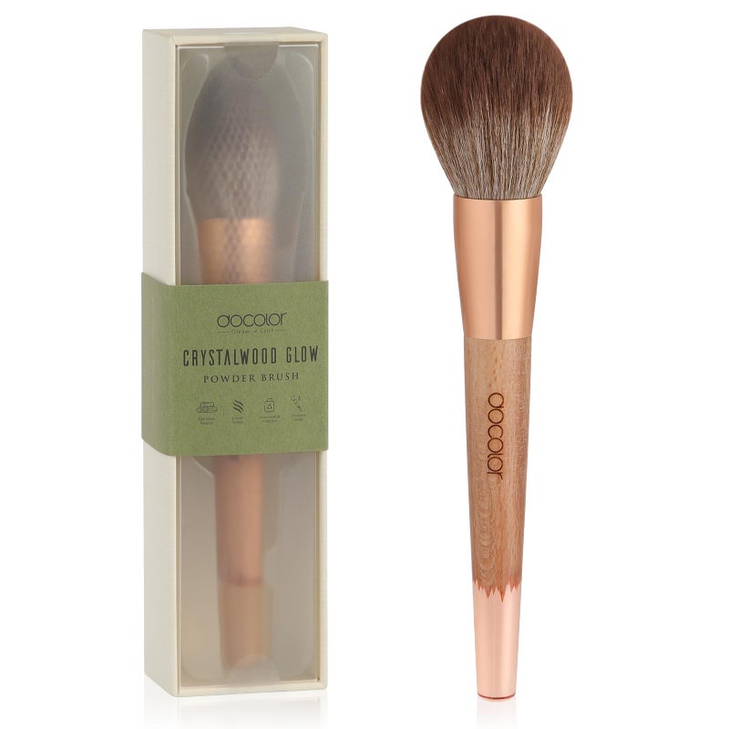 docolor Multitask Makeup Brush, For Powder, Blush & Bronzer, Face Make up Brush Blush Brush Synthetic Bristles, Large Fluffy Powder Brush, For Loose & Pressed Powder Gift Box - Image 1