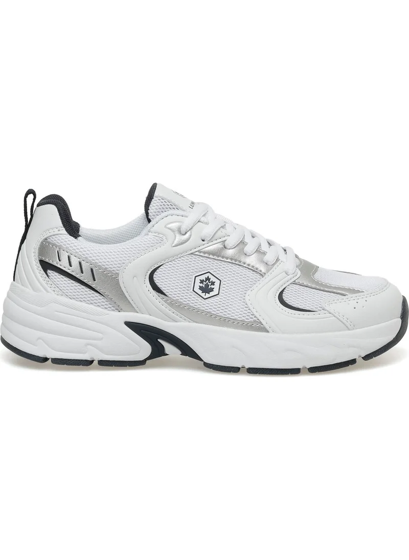 لامبرجاك Pol Unisex Walking Running Fitness 3fx White Navy Blue Shoes