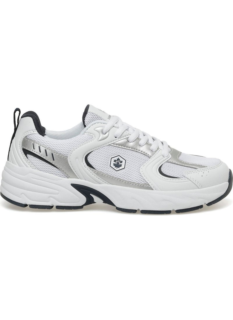 LUMBERJACK Pol Unisex Walking Running Fitness 3fx White Navy Blue Shoes  - Image 1