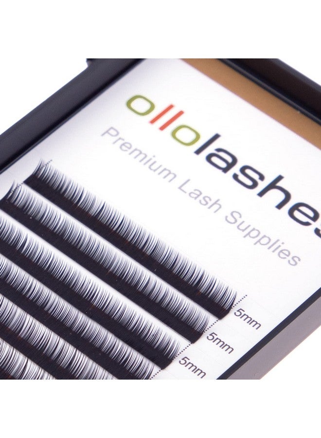 اولولاشز وصلة الرموش السفلية J Curl 0.10 مم Mix57Mm 5 مم 6 مم 7 مم لون أسود ملحقات الرموش السفلية (Mix57Mm 0.10 J Curl) - Image 5