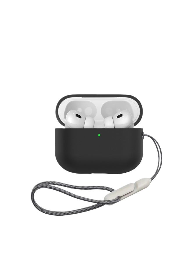 حافظة متوافقة مع AirPods Pro 2 غلاف حماية سيليكون Apple AirPods Pro 2 - Image 1