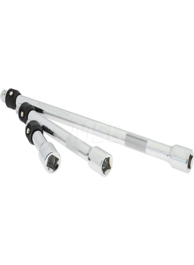 Paramount 3/8" Drive Locking Socket Extensions: 3 Piece Set, 3", 6", and 10 inch Extensions - Image 3