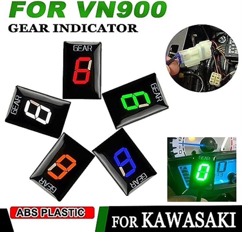Vuzmode 1-6 Gear Indicator for VN900 - Image 5