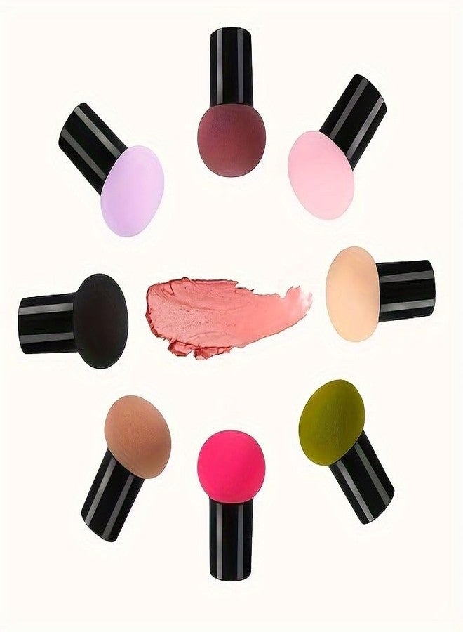 CHRONEX 3pcs Mushroom Makeup Sponge Foundations & Powders Puff Makeup Blender With Storage Box - Image 3