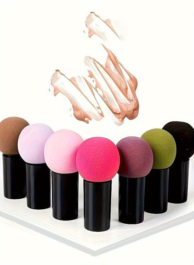 CHRONEX 3pcs Mushroom Makeup Sponge Foundations & Powders Puff Makeup Blender With Storage Box - Image 5