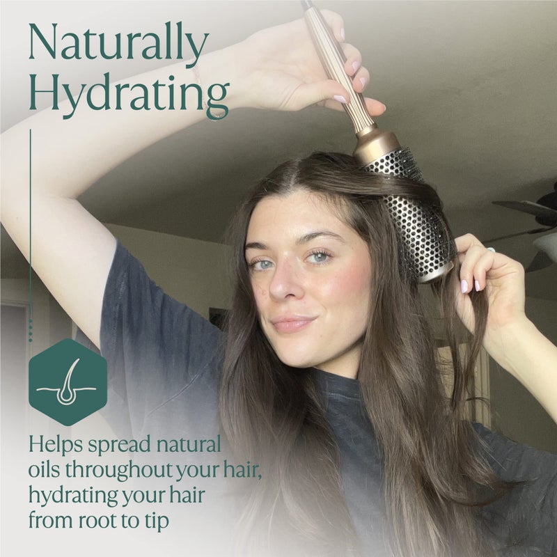 Osensia Professional Round Brush for Blow Drying 1.7 Inch â€“ 25% Faster Dry Time - Ceramic Ionic Brush for Precise Styling & Volume â€“ Hairbrush Adds Wave & Enhances Shine for Men & Women - Image 3