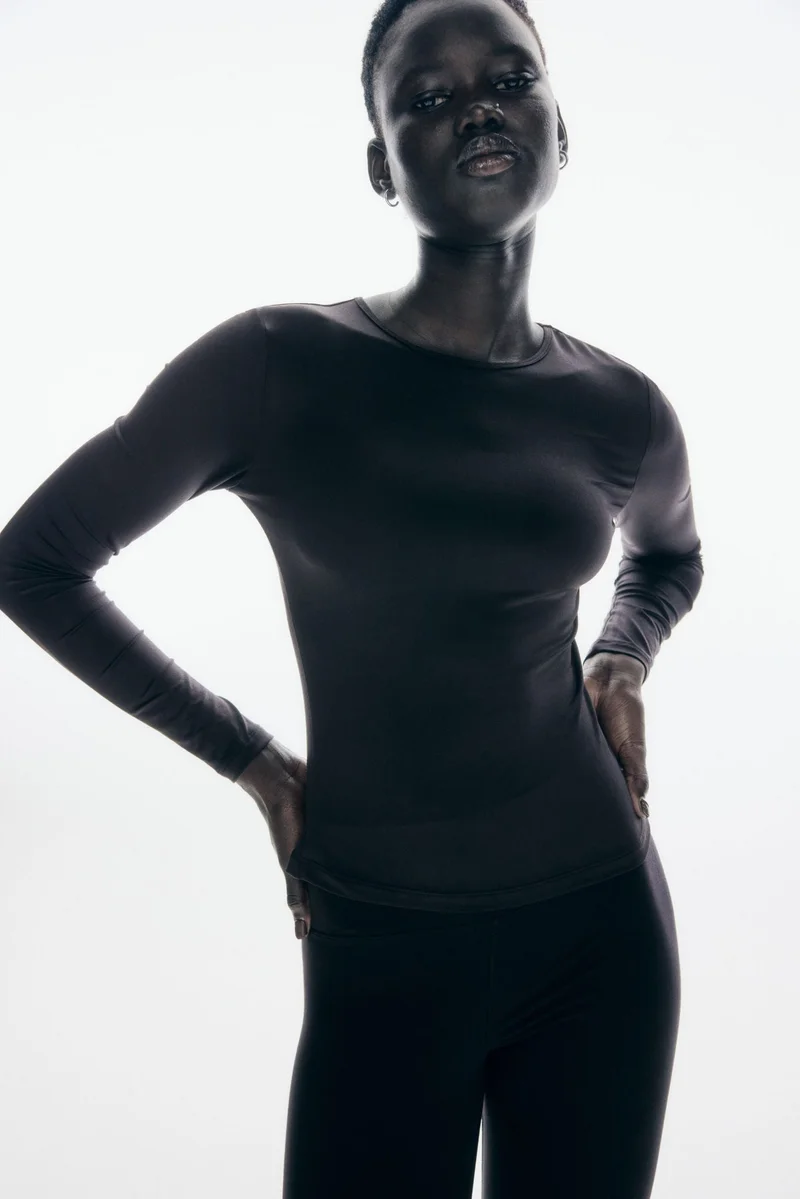 H&M Soft jersey top