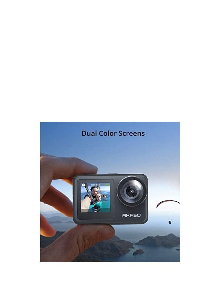 Akaso - AKASO Brave 7 LE 4K30FPS Camera - Experience Adventure Like Never Before with Wi-Fi Connectivity, Touchscreen, and 131ft Waterproof Capability - Image 1
