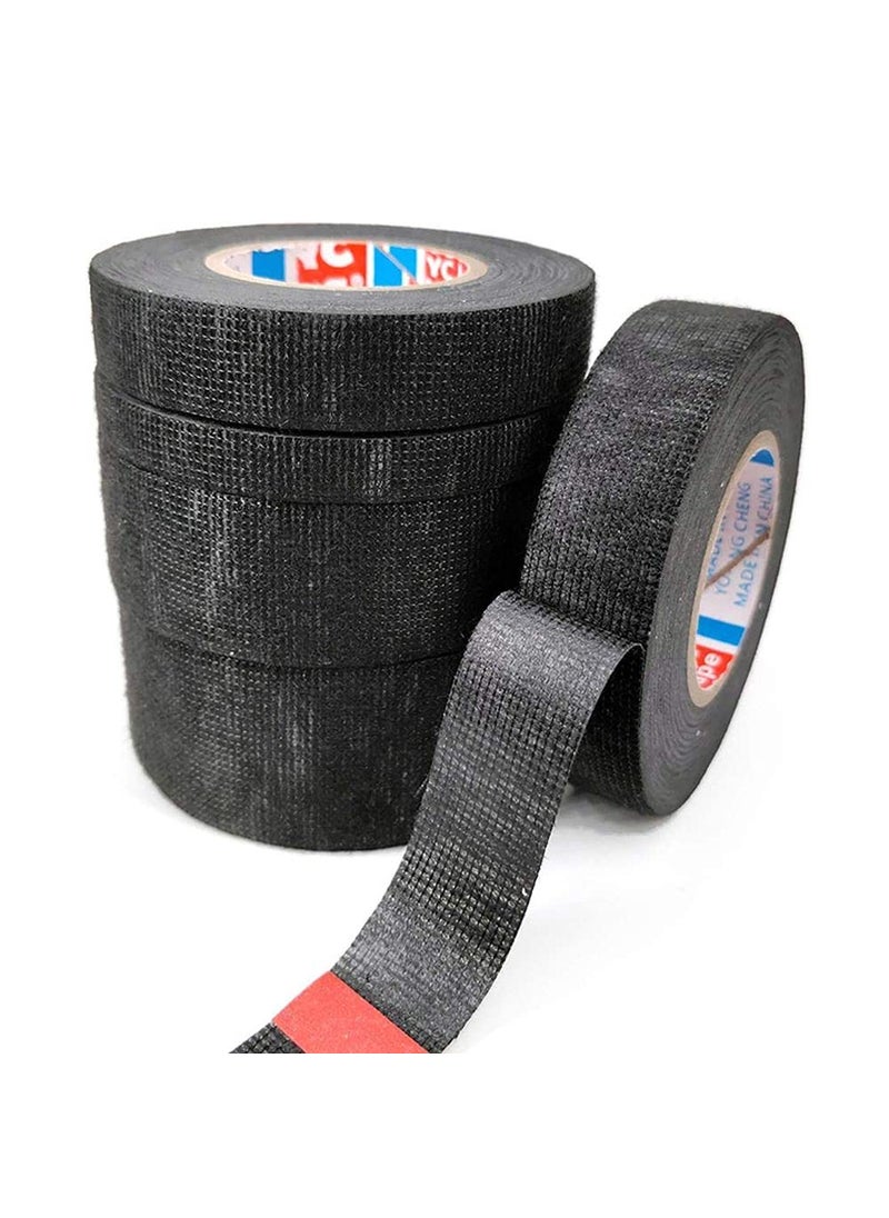 DIY Crafts DIY Crafts CTDIYHI26126 5M HeatResistant Wiring Harness Tape Looms Wiring Harness Cloth Fabric Tape Adhesive Cable Protection Tape Velvet  - Image 2