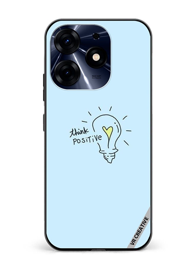 VR CREATIVE Protective Case Cover For Tecno Spark 10 Pro Think Positive Design Multicolour - Image 1