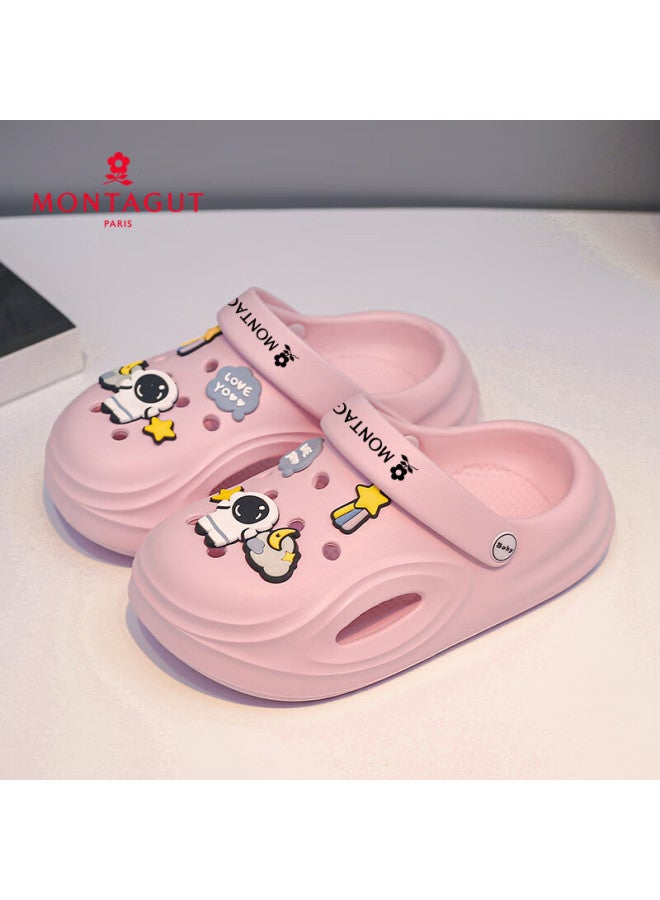 Montagut Children's Slippers Girls Summer Clogs Big Kids Non-slip Sports Closed-toe Beach Shoes Ages 6-12 - Image 1