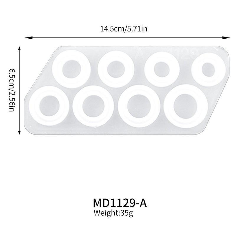 DIY Resin Ring Pendant Mold Kit MD1129A ring mold 