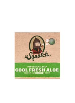 Dr. Squatch Dr. Squatch All Natural Bar Soap for Men - Cool Fresh Aloe - 5 oz Bar 