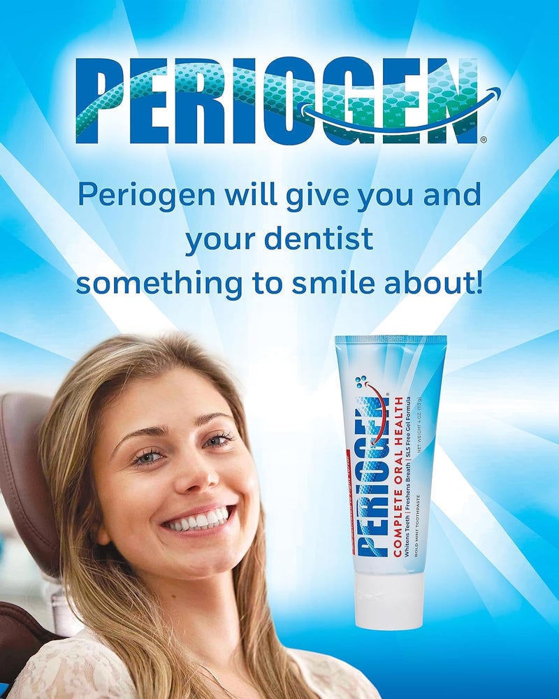 Periogen Toothpaste Super Cleaning Plaque Tartar Control Formula SLS Free 2Pack - Image 2