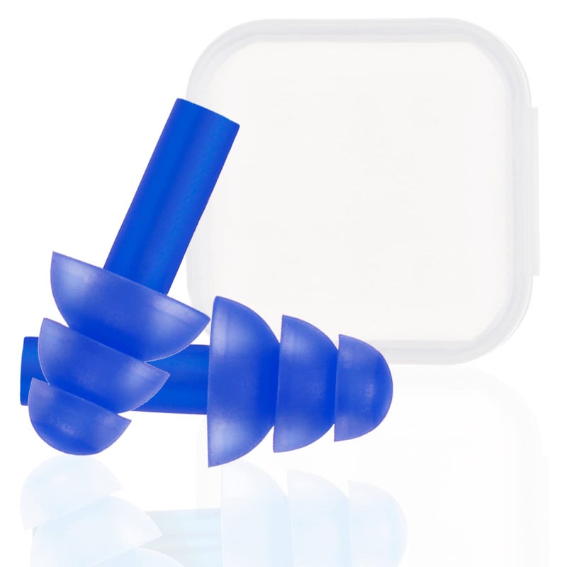 Bememo 6 Pairs Kids Adults Ear Plugs Swimming Noise Cancelling Reusable Earplugs for Sleeping and Swimming, 6 Assorted Colors(Fresh Colors) - Image 2