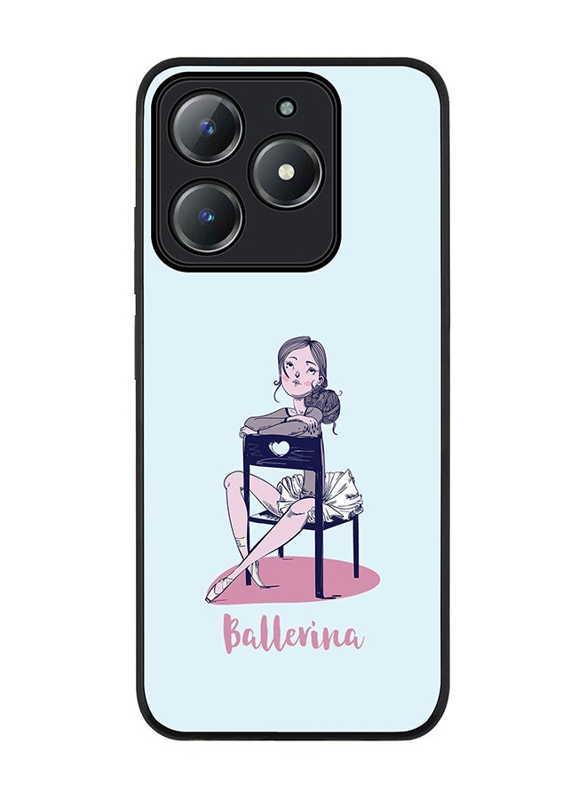 Stylizedd For Realme C63 / Realme C61 4G Case,Slim fit Camera Protection, Shockproof Thin Phone cover  - Ballerina - Image 1