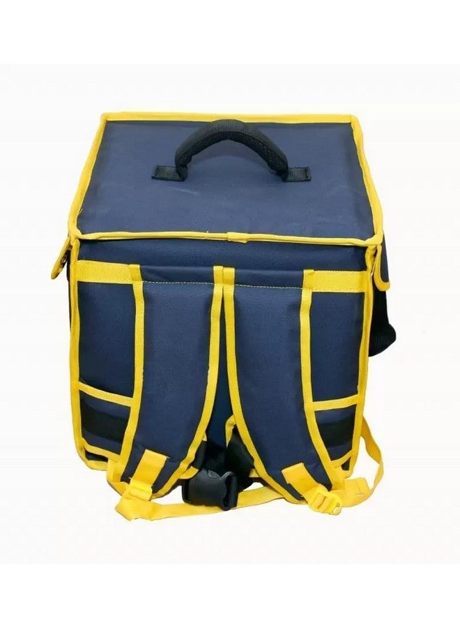 SSBC Now Quality is Affordable Food Delivery Bag Meal Delivery Bag Grocery Delivery Bag,Pizza Delivery Bag,Sea Food Delivery Bag, Waterproof (Blue) 16 inch - Image 4