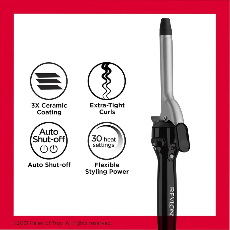 REVLON Helen Of Troy Long Lasting Tight Curls Curling Iron, 3/4" - Image 5