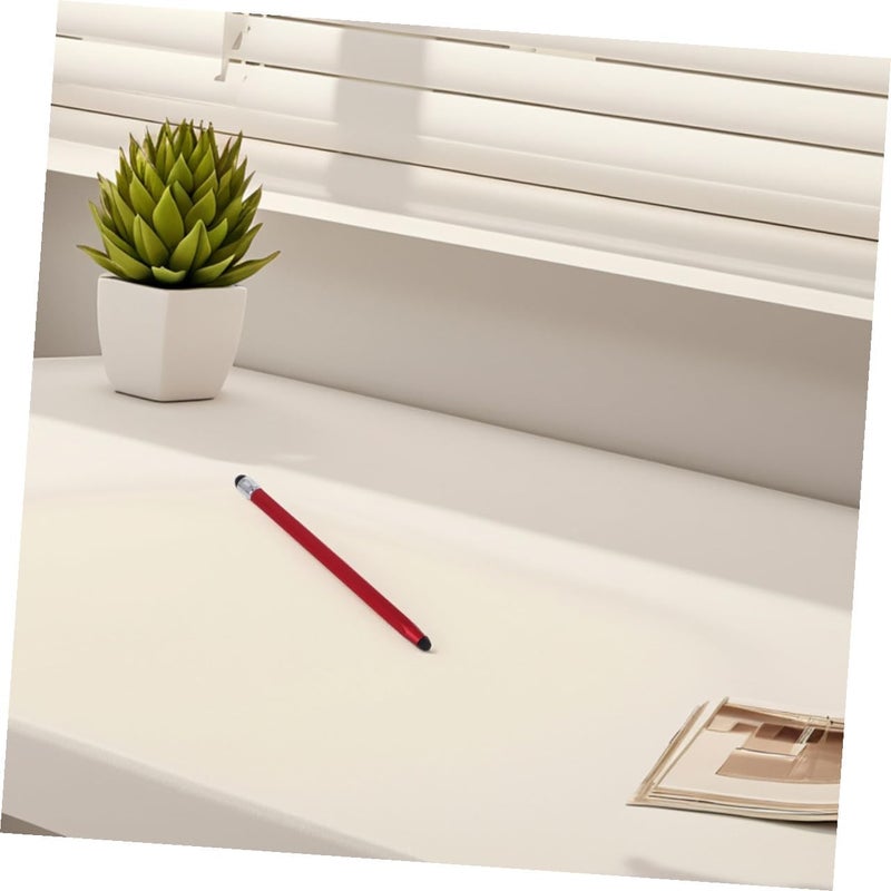 2pcs Universal Capacitive Stylus Pen with 6-Sided Replaceable Tips for Tablets and Phones, Touch Screen Stylus for Drawing and Writing, Red Color, Suitable for Capacitive Devices - Image 4