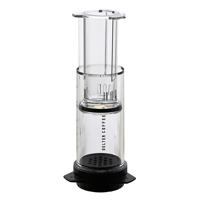 Delter Coffee Press 400ml Transparent Grey