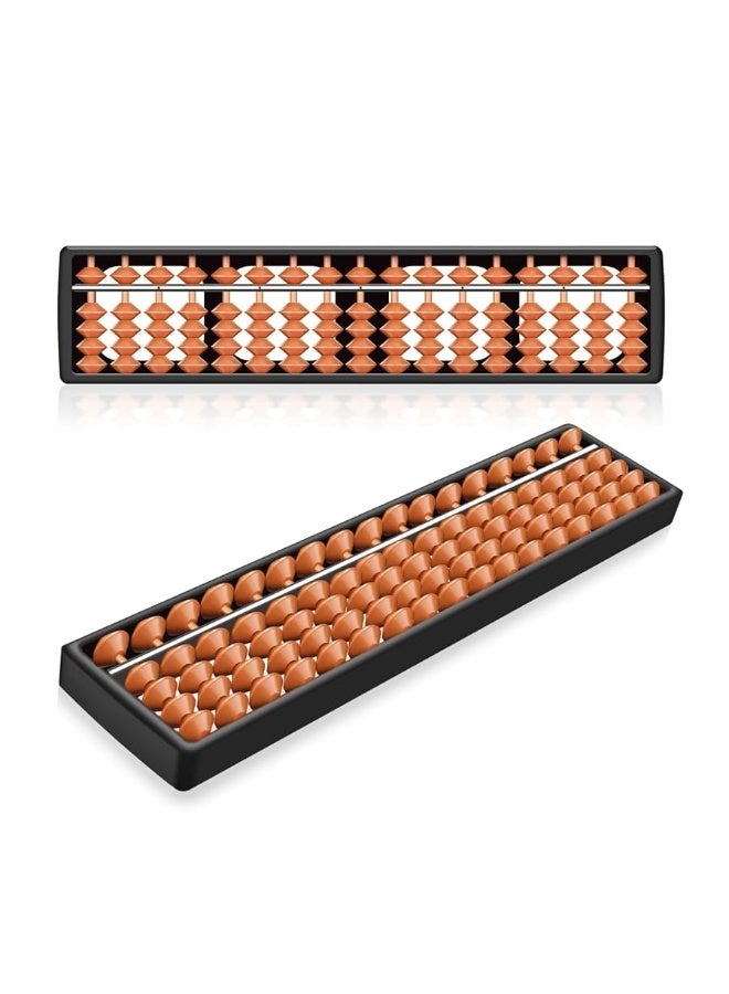 Flexzion Soroban Abacus for Adults & Kids - Plastic 11-inch Japanese Soroban 5 Beads 17 Rod Abacus for Math Learning & Training - Portable Abacus Math Calculating Tool for Beginners & Professional - Image 4