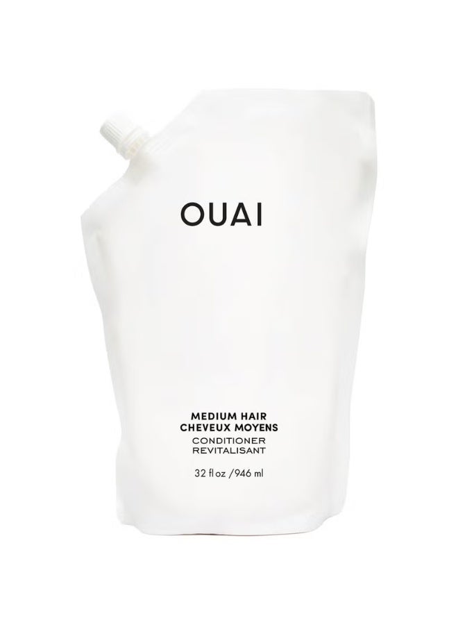 OUAI Medium Hair Conditioner Refill 946ml - Image 1