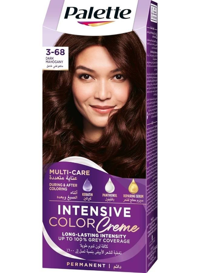 Palette Intensive Color Creme 3-68 Dark Mahogany 110ml - Image 1