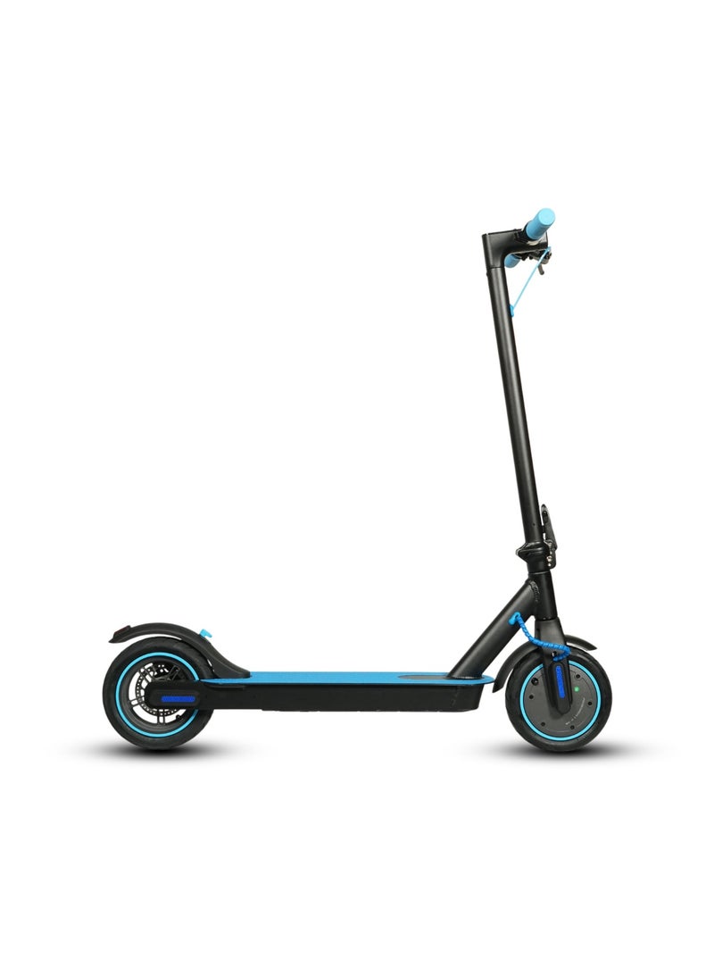CRONY M365 Electric Scooter with APP – 250W Motor, 36V Battery, Max Speed 40 km/h, 8.5″ Tires, Foldable Aluminium Alloy Frame-BLUE - Image 2