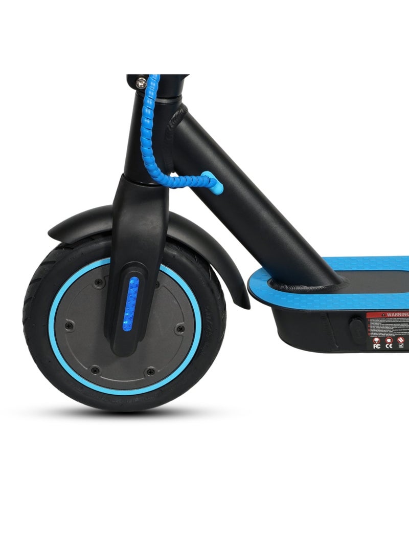 CRONY M365 Electric Scooter with APP – 250W Motor, 36V Battery, Max Speed 40 km/h, 8.5″ Tires, Foldable Aluminium Alloy Frame-BLUE - Image 5