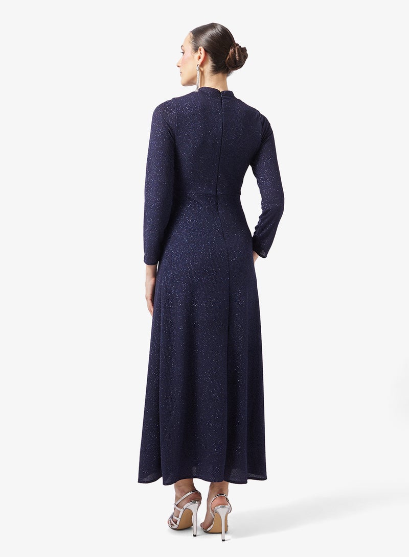 Khizana A-line Shimmer Dress - Image 2