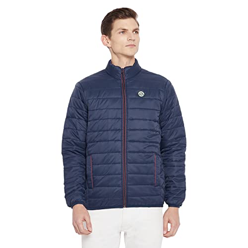Duke Men Full Sleeve Nylon Standard Length Jacket_WSDZ834_Denim Blue_Medium - Image 1