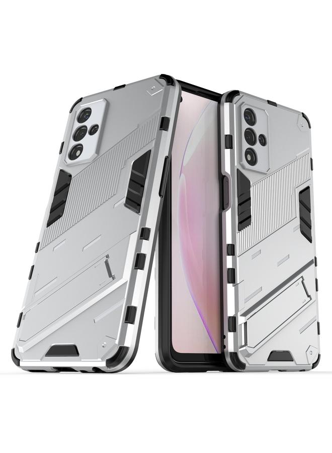 S-TOP Case For OPPO A93s 5G Punk Armor 2 in 1 PC + TPU Shockproof Case with Invisible Holder - Image 2