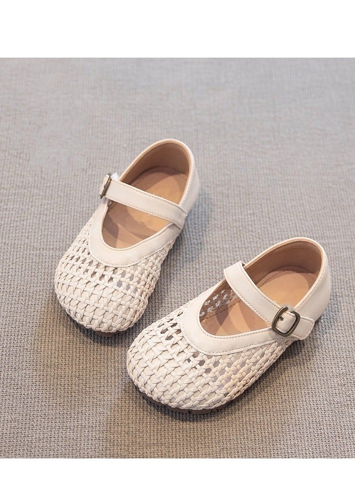 Children's Flat Sandals Princess Shoes - Image 1