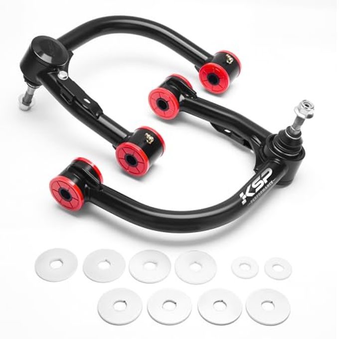 KSP PERFORMANCE Ksp 2024+ Tacoma Upper Control Arms Fit Truck With 2-4Inch Front Lift, Aftermarket Steel Suspenison Control Arm Compatible With Toyota New Model Pickup, 1 Pair Tubular Uca Replacement Factory Arms - Image 4