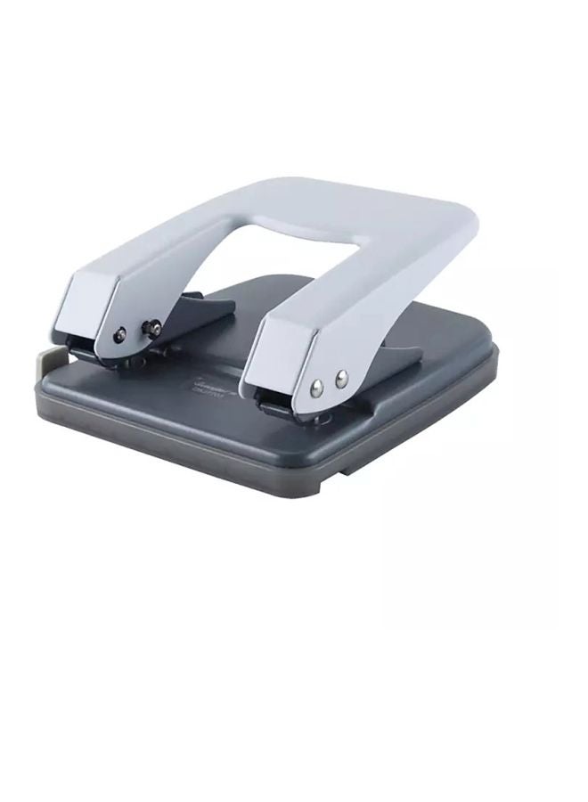 NIBEMINENT Youpin Guangbo Metal Two-Hole Puncher Grey/Black - Image 4