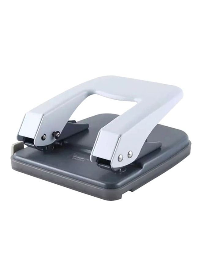 NIBEMINENT Youpin Guangbo Metal Two-Hole Puncher Grey/Black - Image 1