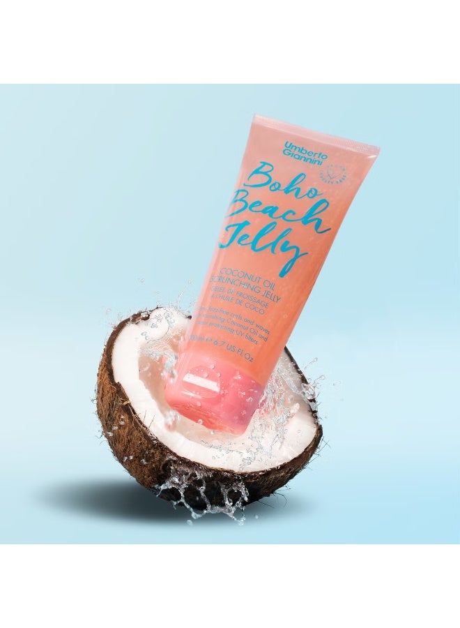 Umberto Giannini Boho Coconut Oil Scrunching Jelly 200ml - Image 4