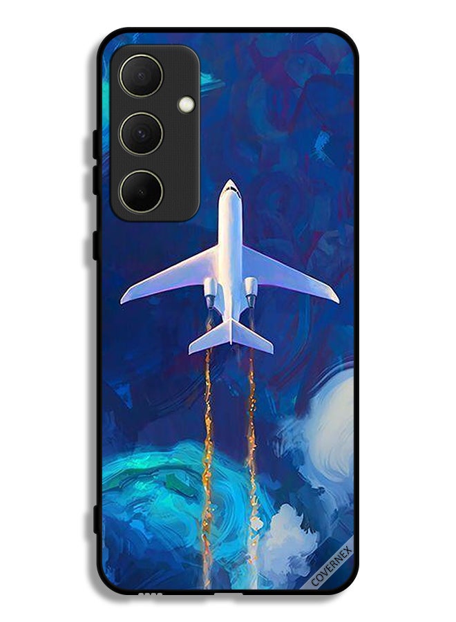 Covernex Samsung Galaxy A35 5G Protective Case Cover Airplane Art - Image 1