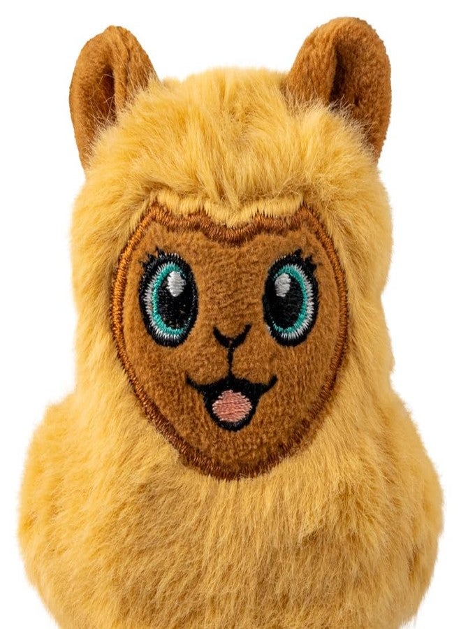 KONG Snuzzles Mini Dog Toy - Small Squeaky Plush Toy for Puppies & Small Dogs - Full-Body Squeaker for Gentle Chewing & Indoor Play (Llama) - Image 3