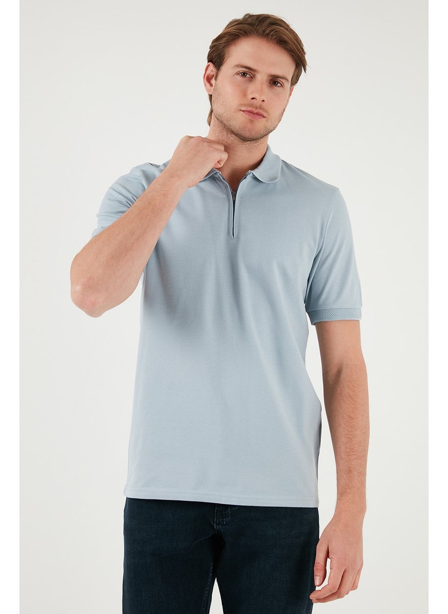 Cotton Regular Fit Half Zipper Polo Neck T Shirt Men's Polo Neck T Shirt 5901029 - pzsku/Z880CFB5BEA25E340564AZ/45/_/1741257042/a03cadc0-f589-4b16-9a81-1fa1512b1053