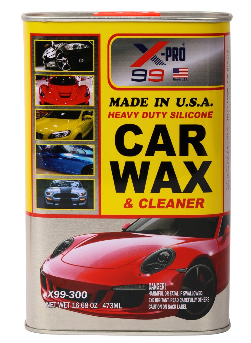 Xpro Professional Car Polish, Silicone Wax Formula for Superior Shine, Color Restoration, and Scratch and Swirl Removal, 473 ml, Made in USA.  - Image 1