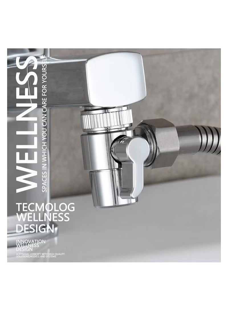 Brass Diverter Valve for Kitchen Sink Faucet or Bathroom Basin Tap  - Image 2