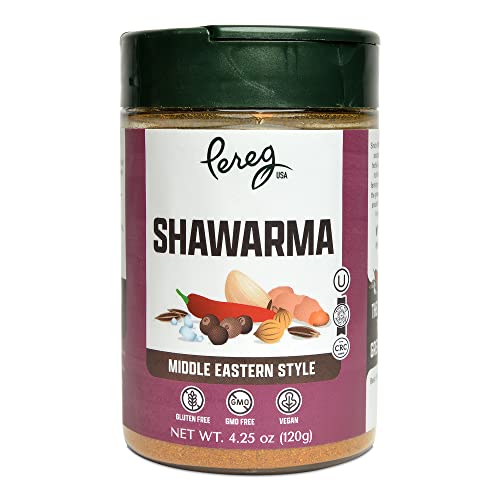 Pereg Shawarma Spice Seasoning (4.25 Oz) - Spice Rub for Meat, Beef, Gyro & Poultry – Grill Flavor – Middle Eastern Spice Mix - Mediterranean - Non-GMO & Vegan - Image 5