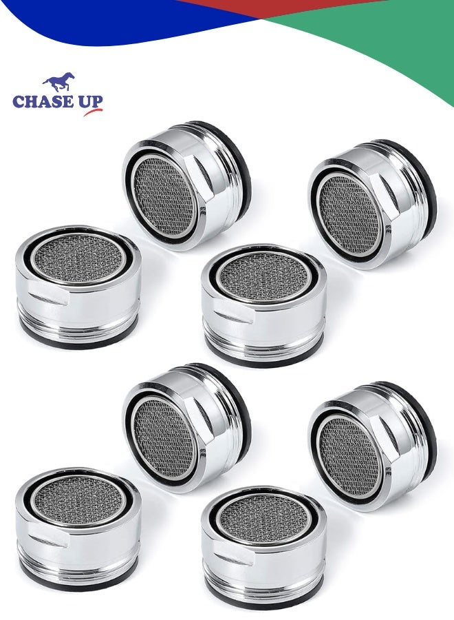 Chase Up 8 PCS Faucet Aerator Universal Size Water Tap Aerators Insert Replacement Parts, Water Saving Flow Restrictor Sink Aerators for Bathroom Kitchen - Image 1