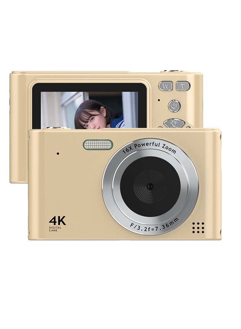 Generic Digital Camera for Kids 4K 16X Digital  Portable Pocket Camera - With 32GB Memory Card  - Image 2