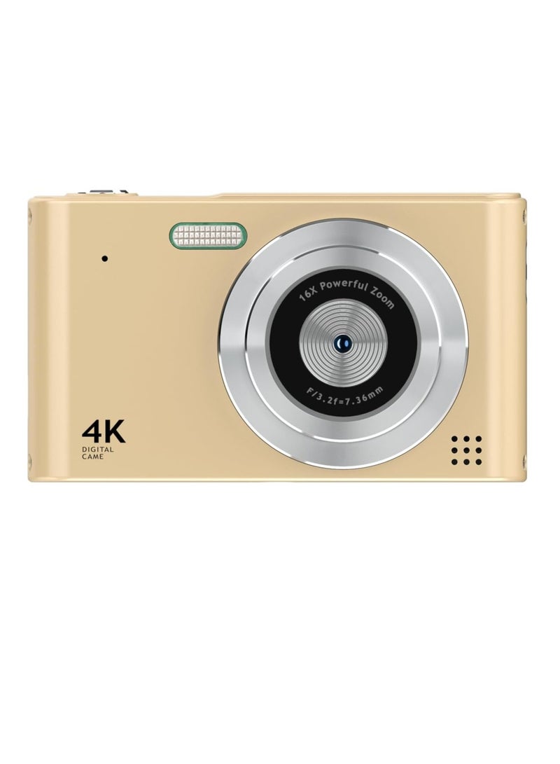 Generic Digital Camera for Kids 4K 16X Digital  Portable Pocket Camera - With 32GB Memory Card  - Image 4
