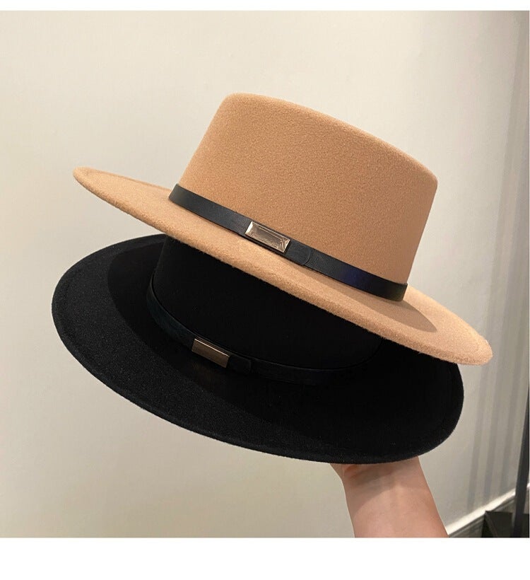 Winter Bucket Hat Women French Hepburn Small Fragrance  Hat - Image 4