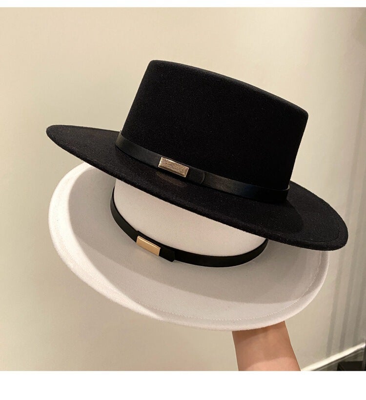 Winter Bucket Hat Women French Hepburn Small Fragrance  Hat - Image 2